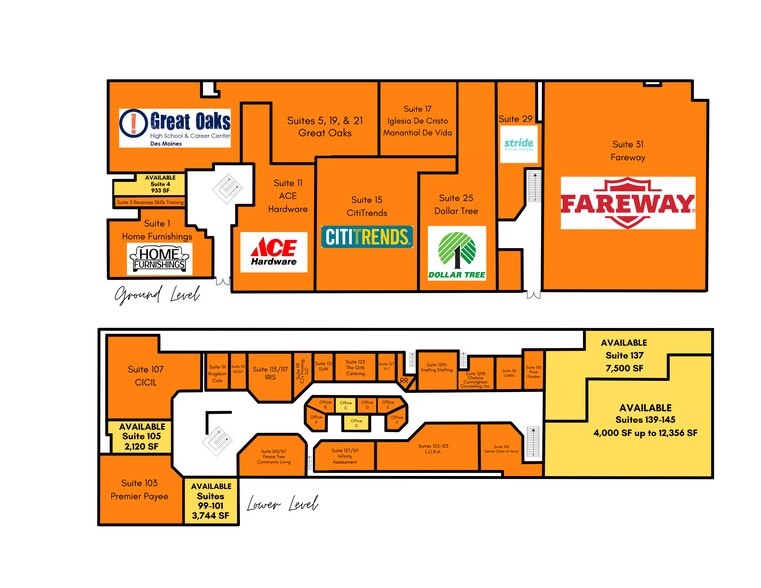 More Photos Of 100 E Euclid Ave, Des Moines Unknown For Lease