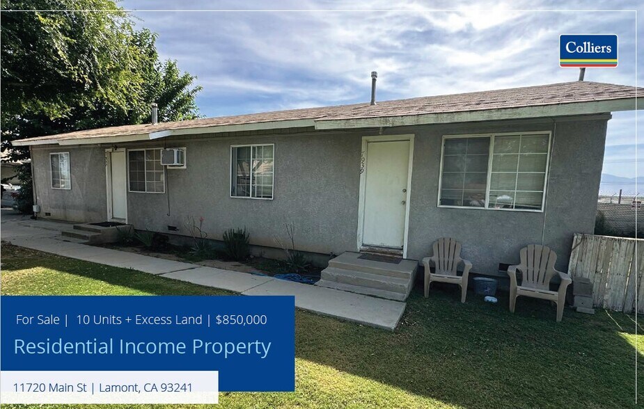 Primary Photo Of 11720 Main Street, Lamont Apartments For Sale