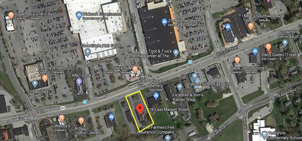 More Photos Of 2818 E Market St, York Restaurant For Lease