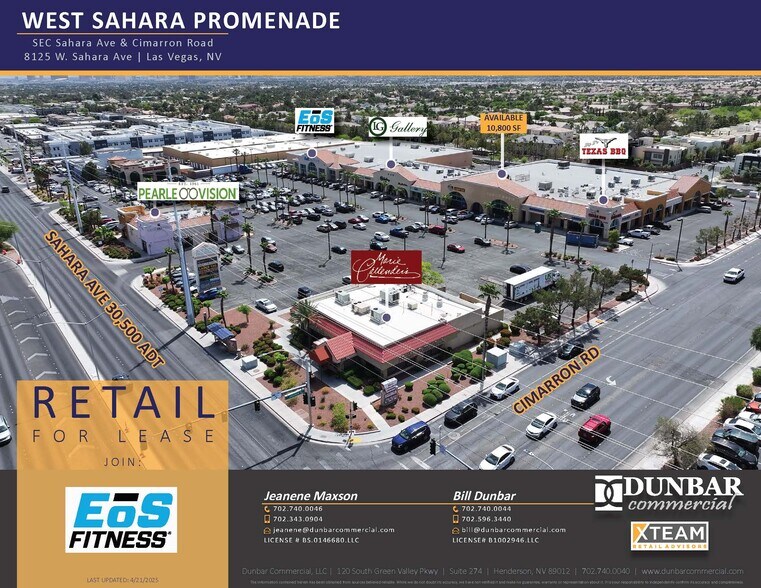 Primary Photo Of 8125-8175 W Sahara Ave, Las Vegas Unknown For Lease