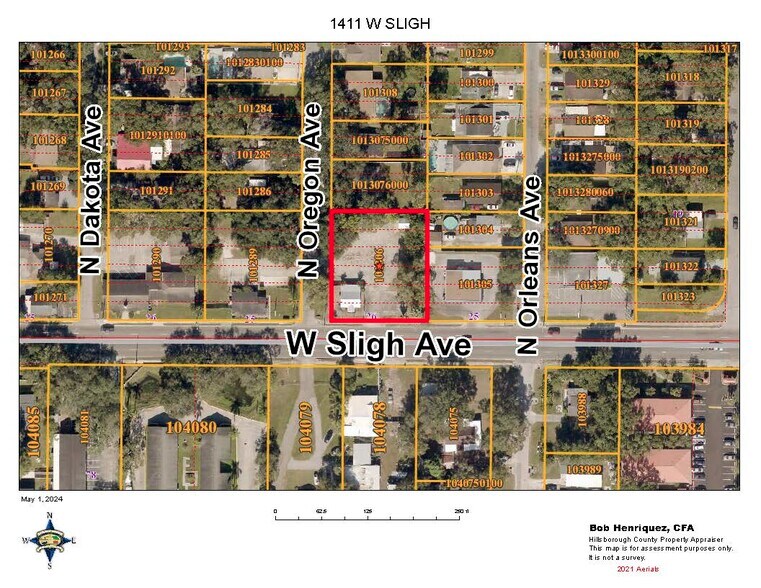 Primary Photo Of 1411 W Sligh Ave, Tampa Land For Sale