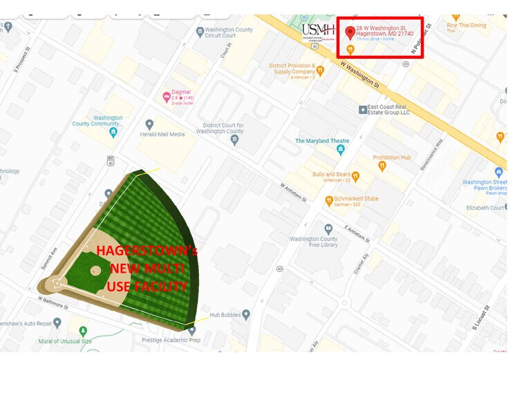 More Photos Of 28-30 W Washington St, Hagerstown Office For Sale