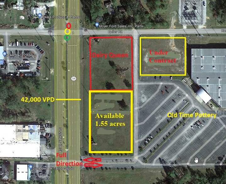 Primary Photo Of State Highway 59 @ Keller Road, Foley Land For Sale