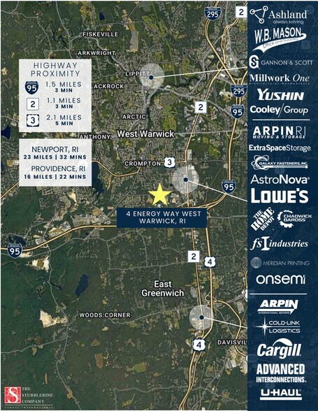 More Photos Of 4 Energy Way, West Warwick Distribution For Lease