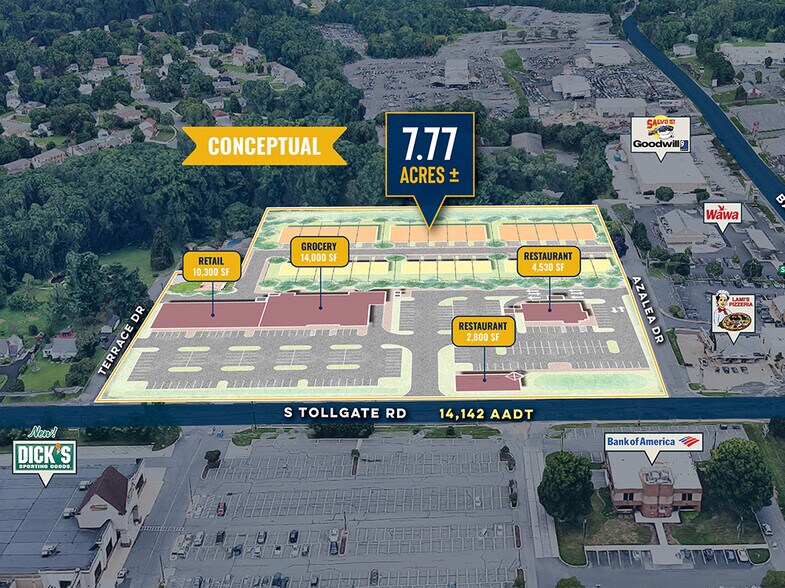 Primary Photo Of 308 S Tollgate Rd, Bel Air General Retail For Lease