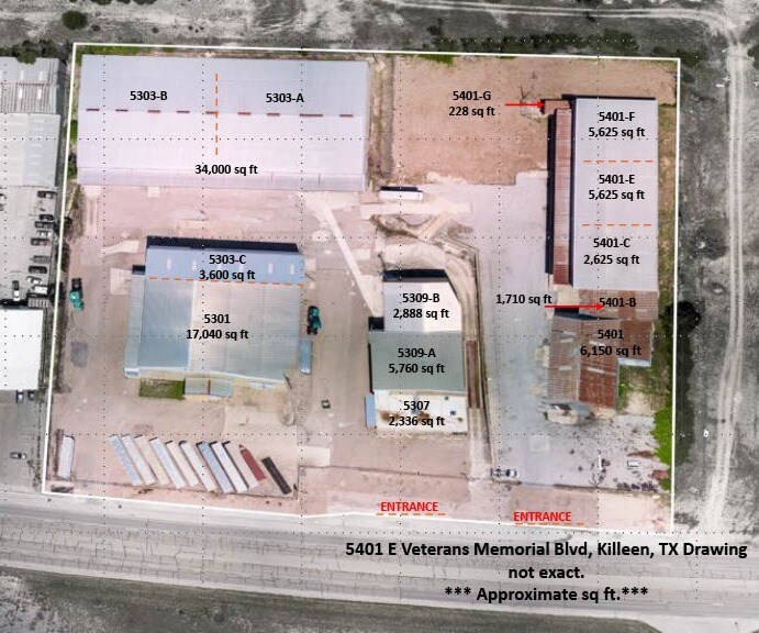 More Photos Of 5401 E Veterans Memorial Blvd, Killeen Unknown For Lease