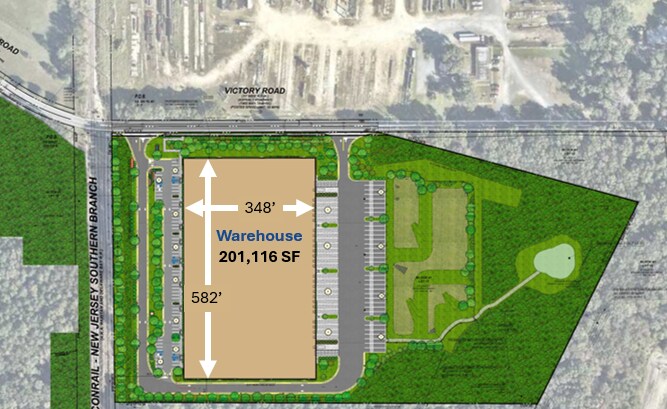 Primary Photo Of 150 Victory Rd, Howell Warehouse For Lease