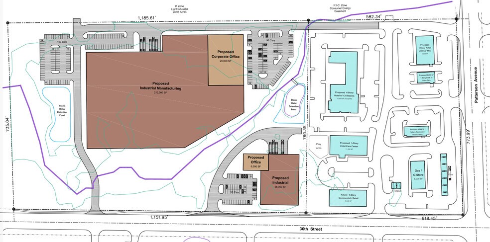 More Photos Of 3511-3551 SE Patterson Ave, Grand Rapids Land For Lease