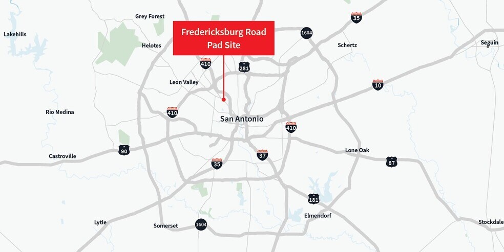 More Photos Of 3000 Fredericksburg Rd, San Antonio Land For Sale