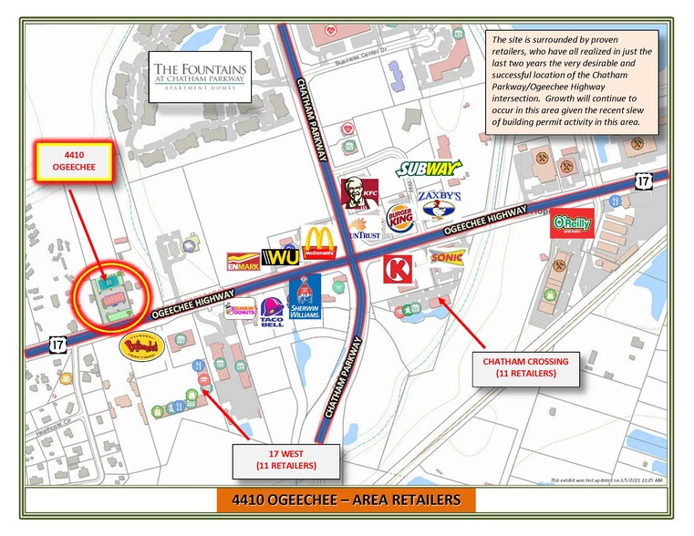 More Photos Of 4410 Ogeechee Rd, Savannah Storefront Retail Office For Lease