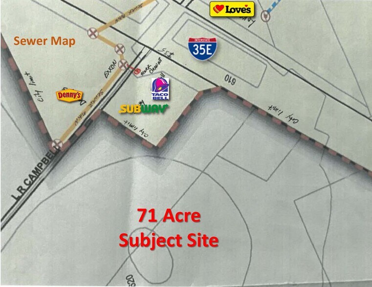 More Photos Of 154 Interstate 35E, Italy Land For Sale