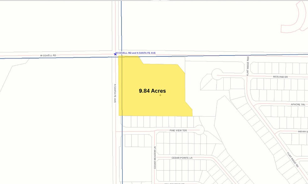 More Photos Of W Covell Rd & N Santa Fe Ave, Edmond Land For Sale