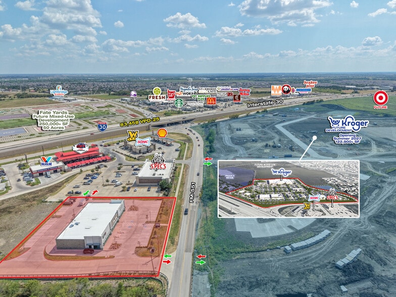 Primary Photo Of 610 S Crawford Dr, Fate Restaurant For Sale