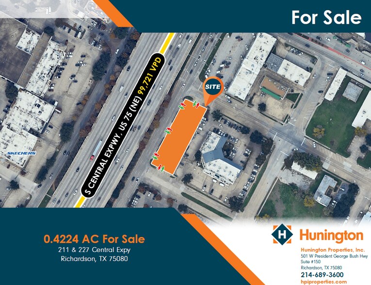 Primary Photo Of 211 & 227 Central Expy, Richardson Land For Sale