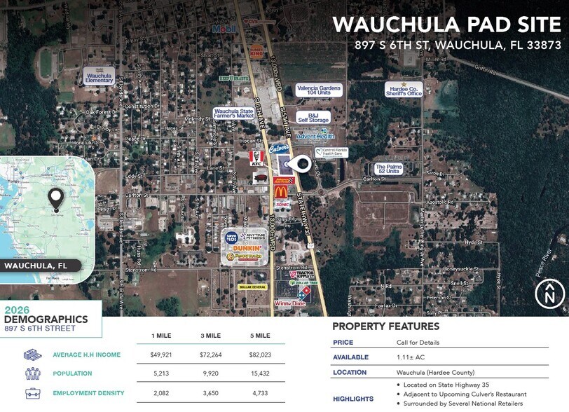 More Photos Of 897 S 6th Ave, Wauchula Land For Sale