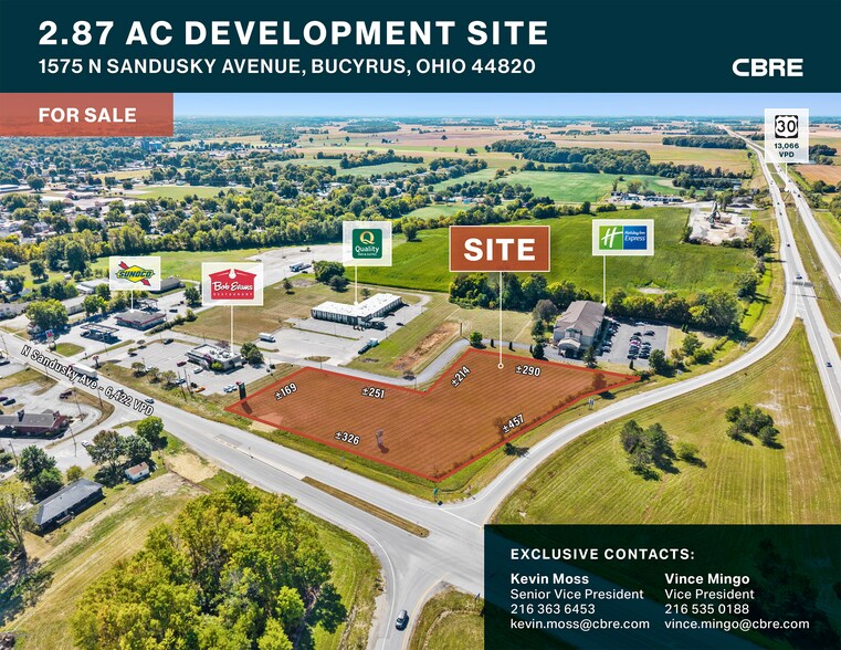Primary Photo Of 1575 N Sandusky Ave, Bucyrus Land For Sale