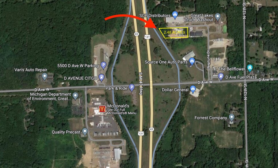 More Photos Of 8199 Neptune Dr, Kalamazoo Land For Lease