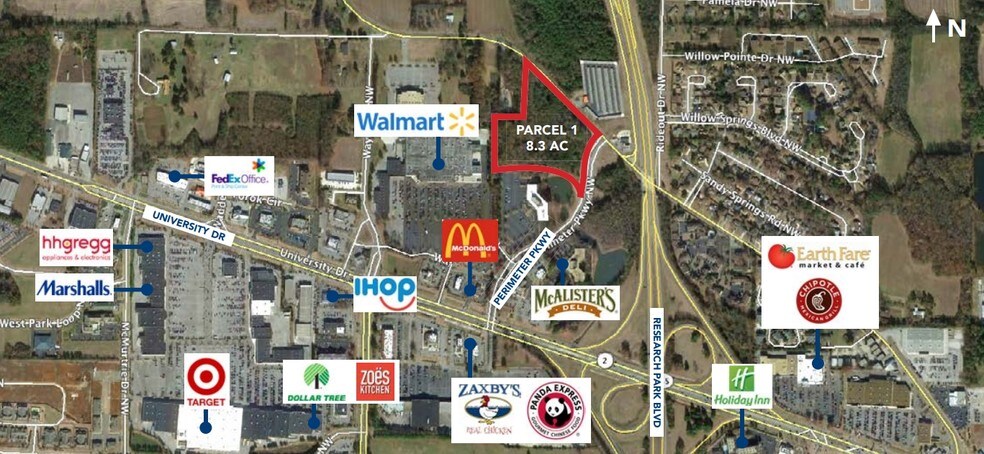 Primary Photo Of Perimeter Pky, Huntsville Land For Sale
