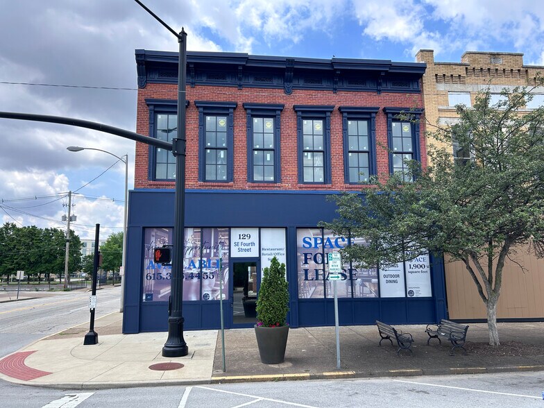 Primary Photo Of 129 SE 4th St, Evansville Storefront For Lease