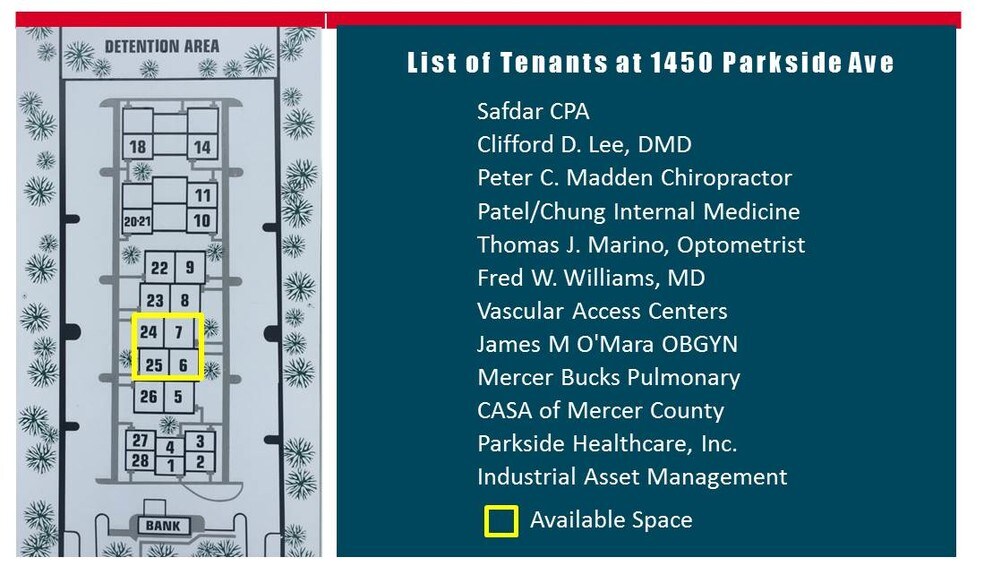 More Photos Of 1450 Parkside Ave, Ewing Medical For Lease