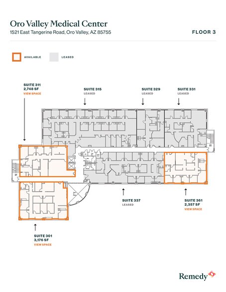 More Photos Of 1521 E Tangerine Rd, Oro Valley Medical For Lease
