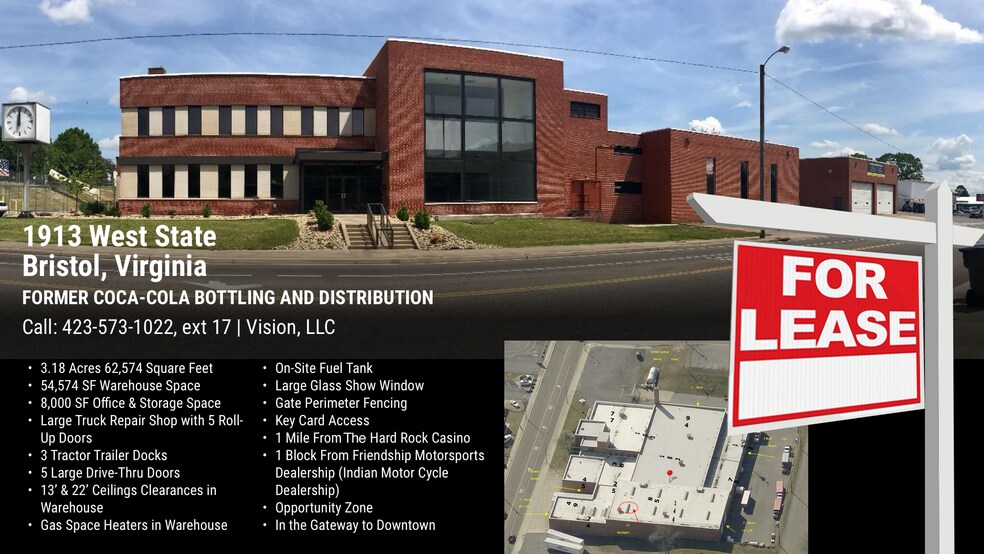 More Photos Of 1913 W State St, Bristol Warehouse For Lease