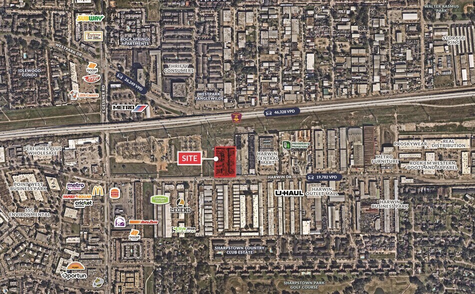 More Photos Of 9910-9970 Harwin Dr, Houston General Retail For Sale