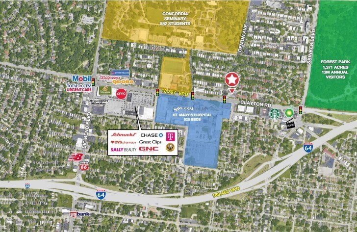 More Photos Of 6369 Clayton Rd, Saint Louis Bank For Sale