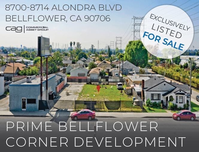 Primary Photo Of 8700 Alondra Blvd, Bellflower Land For Sale