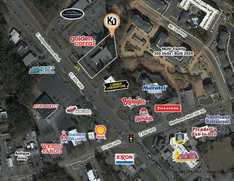 More Photos Of 10043 E Independence Blvd, Matthews Freestanding For Lease