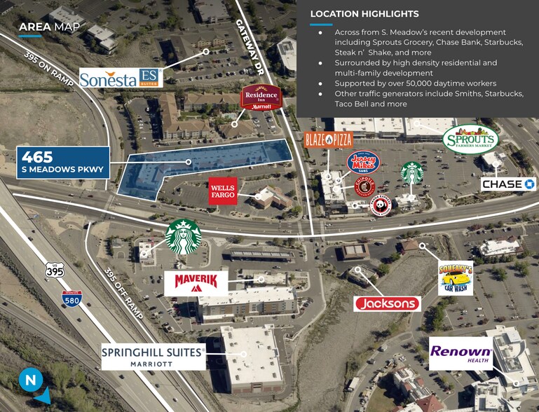 More Photos Of 465 S Meadows Pky, Reno General Retail For Lease