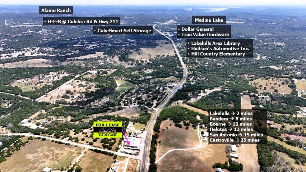 More Photos Of 4951 FM 1283, Pipe Creek Restaurant For Lease