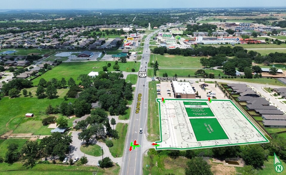 More Photos Of 1001 US-377, Aubrey Unknown For Lease