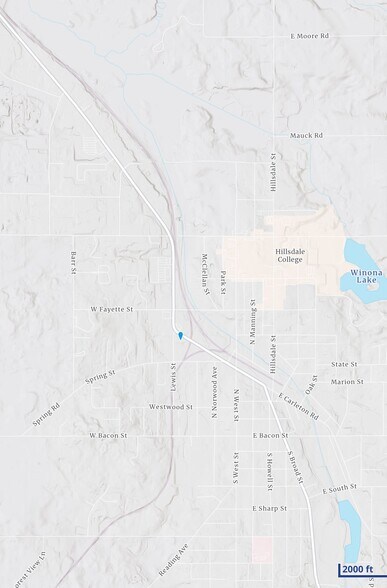 More Photos Of 96 W Carleton Rd, Hillsdale General Retail For Lease