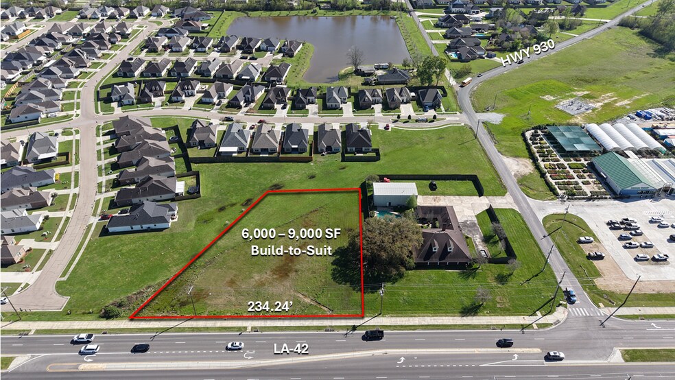 More Photos Of 39281 Louisiana 42, Prairieville Land For Lease
