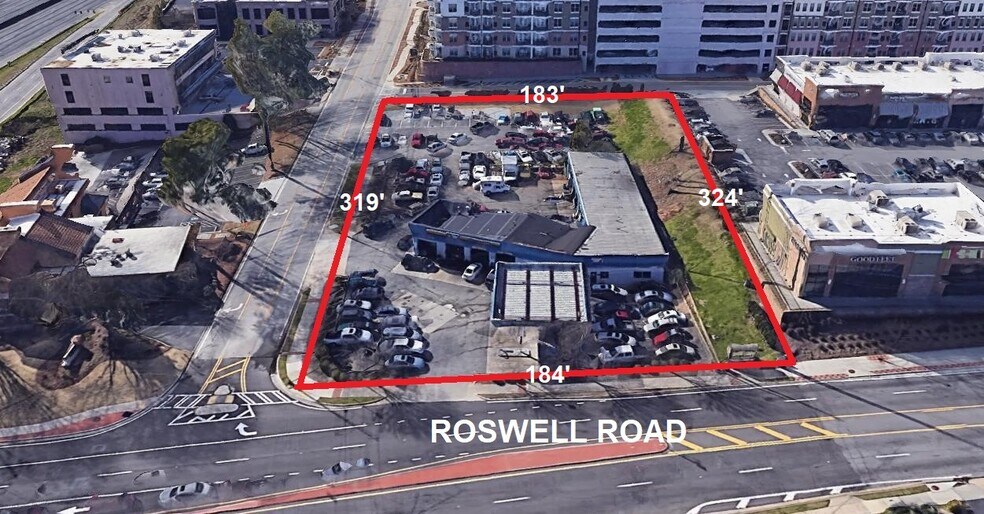 More Photos Of 5810 Roswell Rd, Atlanta Land For Lease