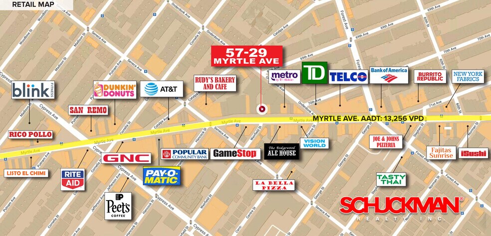 More Photos Of 5729 Myrtle Ave, Flushing Fast Food For Sale