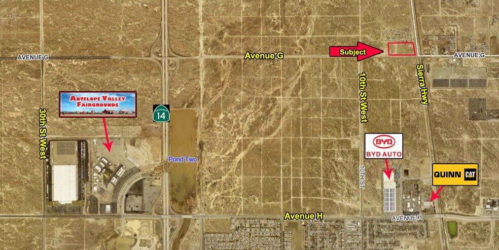More Photos Of Avenue G @ Sierra Hwy, Lancaster Land For Sale