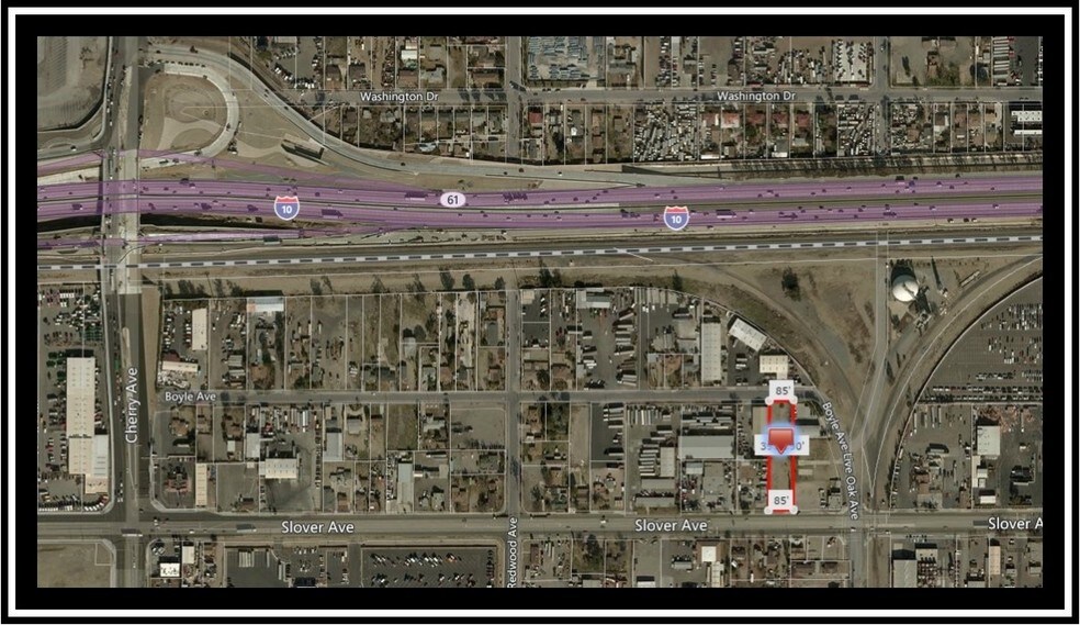 More Photos Of 14848 Slover Ave, Fontana Land For Lease