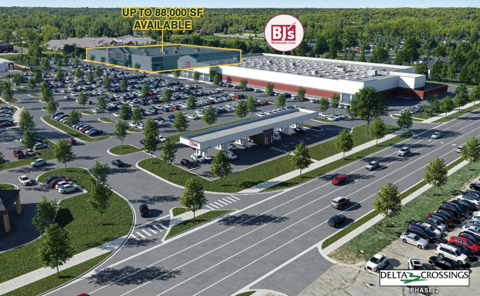 Primary Photo Of Delta Crossing- Big Box, Lansing General Retail For Lease
