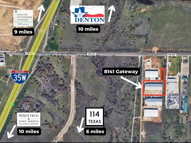 More Photos Of 8141 Gateway Dr, Argyle Warehouse For Lease