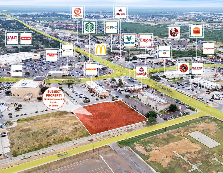 Primary Photo Of 7718 McPherson Rd, Laredo Land For Sale