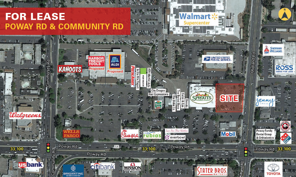 Primary Photo Of Poway Rd & Midland Rd, Poway Land For Lease