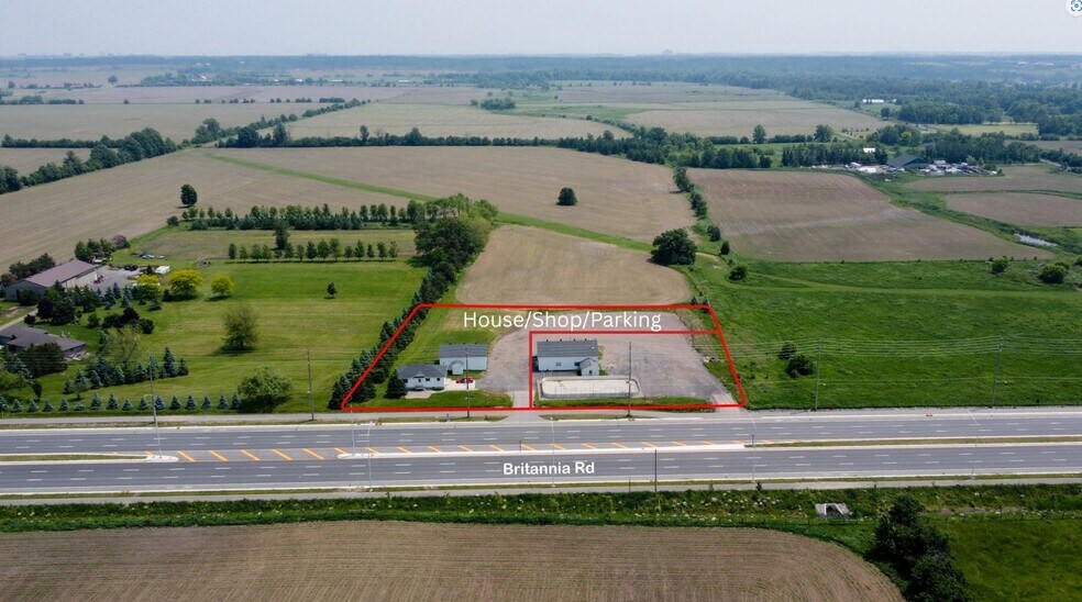 More Photos Of 9240 Britannia Rd, Milton Industrial For Lease