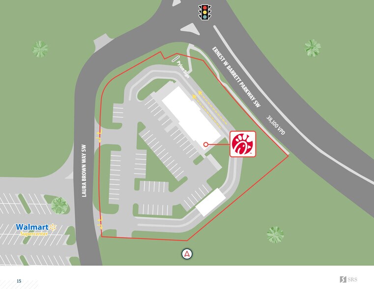 More Photos Of 6652 Ernest W Barrett Pky SW, Marietta Fast Food For Sale