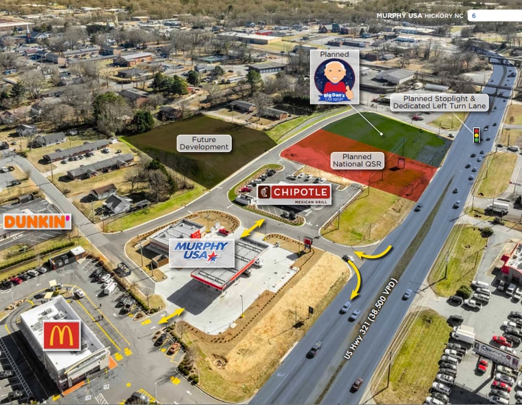 More Photos Of 140 Us Highway 321 NW, Hickory Convenience Store For Sale