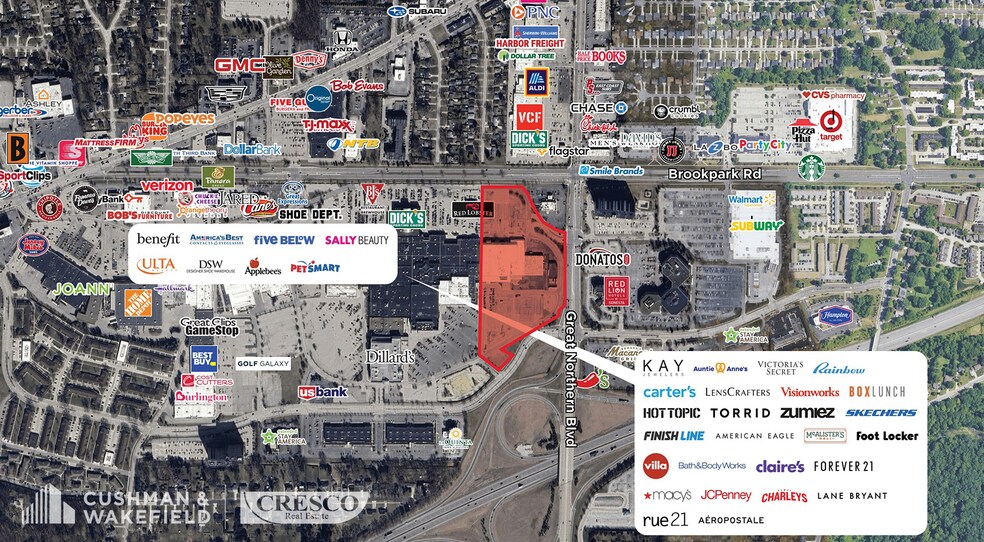 More Photos Of 4999 Great Northern Blvd, North Olmsted Department Store For Sale