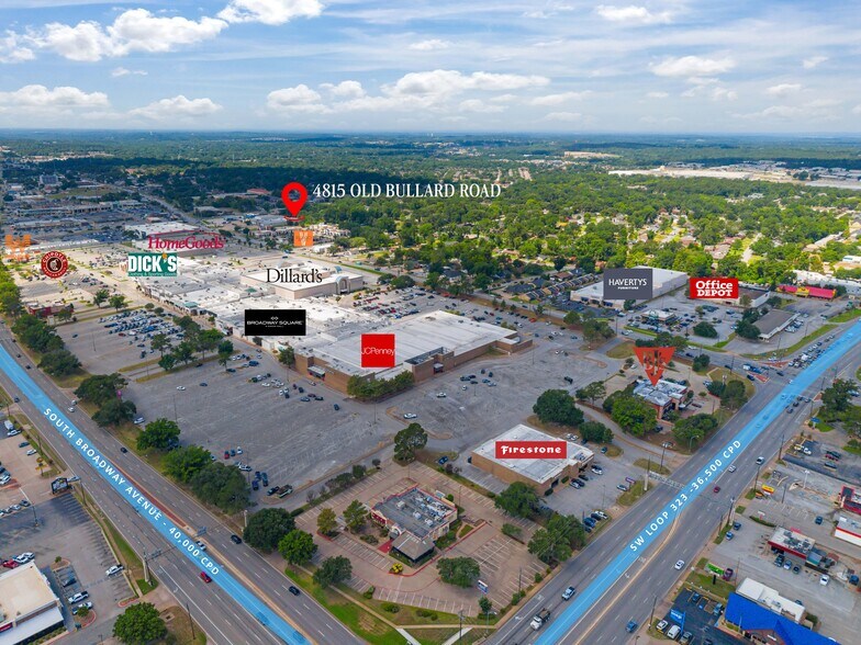More Photos Of 4815 Old Bullard Rd, Tyler Freestanding For Lease
