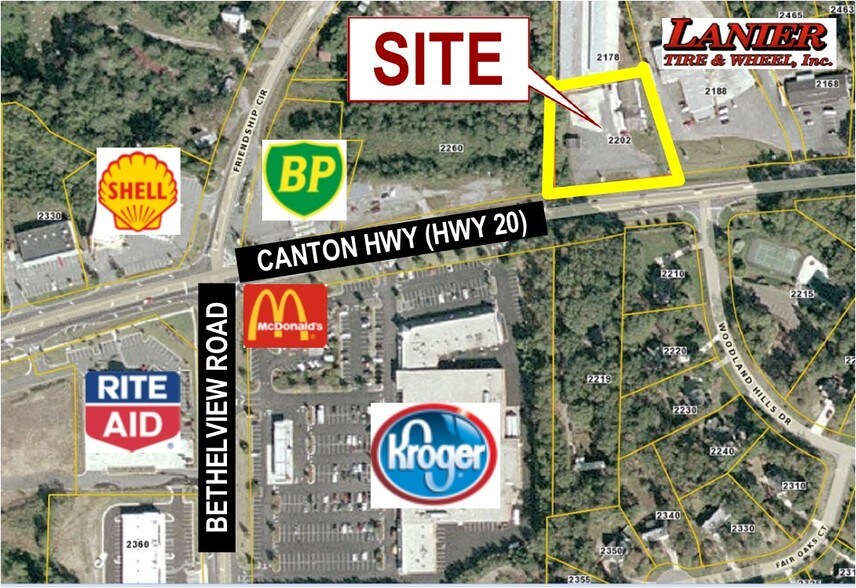 More Photos Of 2202 Canton Hwy, Cumming Freestanding For Lease