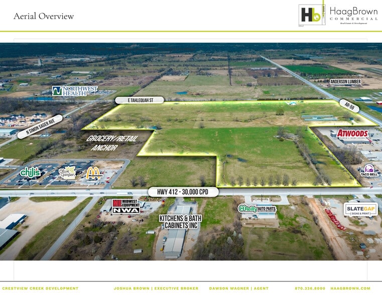 More Photos Of 4095 US-412, Siloam Springs Land For Sale